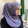 Venda quente hijab caps Muçulmano islâmico tecido chiffon hijab planície senhoras cachecol novo estilo